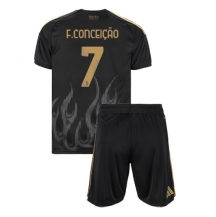 Juventus Francisco Conceicao #7 Replika Tredjetröja Barn 2026-27 Kortärmad (+ byxor)