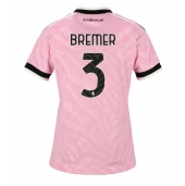 Juventus Gleison Bremer #3 Replika Bortatröja Dam 2026-27 Kortärmad