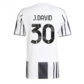 Juventus Jonathan David #30 Replika Hemmatröja 2025-26 Kortärmad