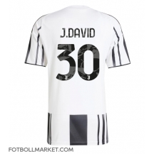 Juventus Jonathan David #30 Replika Hemmatröja 2025-26 Kortärmad
