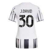 Juventus Jonathan David #30 Replika Hemmatröja Dam 2025-26 Kortärmad