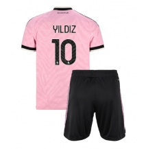 Juventus Kenan Yildiz #10 Replika Bortatröja Barn 2026-27 Kortärmad (+ byxor)