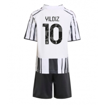 Juventus Kenan Yildiz #10 Replika Hemmatröja Barn 2025-26 Kortärmad (+ byxor)
