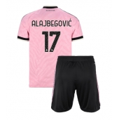 Juventus Kerim Alajbegovic #17 Replika Bortatröja Barn 2026-27 Kortärmad (+ byxor)