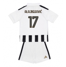 Juventus Kerim Alajbegovic #17 Replika Hemmatröja Barn 2026-27 Kortärmad (+ byxor)