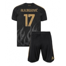 Juventus Kerim Alajbegovic #17 Replika Tredjetröja Barn 2026-27 Kortärmad (+ byxor)