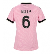 Juventus Lloyd Kelly #6 Replika Bortatröja Dam 2026-27 Kortärmad