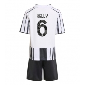 Juventus Lloyd Kelly #6 Replika Hemmatröja Barn 2025-26 Kortärmad (+ byxor)