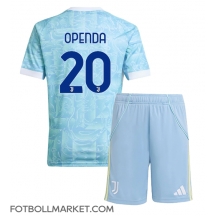 Juventus Lois Openda #20 Replika Bortatröja Barn 2025-26 Kortärmad (+ byxor)
