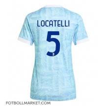 Juventus Manuel Locatelli #5 Replika Bortatröja Dam 2025-26 Kortärmad