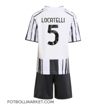 Juventus Manuel Locatelli #5 Replika Hemmatröja Barn 2025-26 Kortärmad (+ byxor)