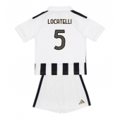 Juventus Manuel Locatelli #5 Replika Hemmatröja Barn 2026-27 Kortärmad (+ byxor)