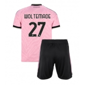 Juventus Nick Woltemade #27 Replika Bortatröja Barn 2026-27 Kortärmad (+ byxor)