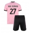 Juventus Nick Woltemade #27 Replika Bortatröja Barn 2026-27 Kortärmad (+ byxor)