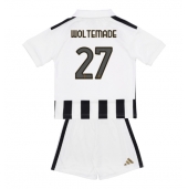Juventus Nick Woltemade #27 Replika Hemmatröja Barn 2026-27 Kortärmad (+ byxor)