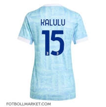 Juventus Pierre Kalulu #15 Replika Bortatröja Dam 2025-26 Kortärmad