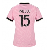 Juventus Pierre Kalulu #15 Replika Bortatröja Dam 2026-27 Kortärmad