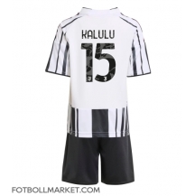 Juventus Pierre Kalulu #15 Replika Hemmatröja Barn 2025-26 Kortärmad (+ byxor)