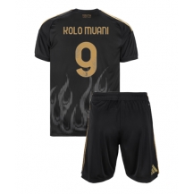 Juventus Randal Kolo Muani #9 Replika Tredjetröja Barn 2026-27 Kortärmad (+ byxor)