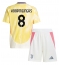 Juventus Teun Koopmeiners #8 Replika Bortatröja Barn 2024-25 Kortärmad (+ byxor)