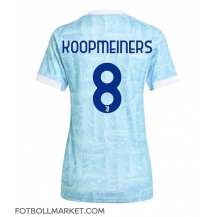 Juventus Teun Koopmeiners #8 Replika Bortatröja Dam 2025-26 Kortärmad