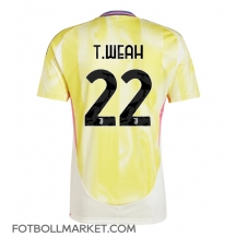 Juventus Timothy Weah #22 Replika Bortatröja 2024-25 Kortärmad