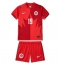 Kanada Alphonso Davies #19 Replika Hemmatröja Barn VM 2026 Kortärmad (+ byxor)