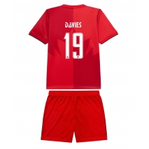 Kanada Alphonso Davies #19 Replika Hemmatröja Barn VM 2026 Kortärmad (+ byxor)