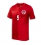 Kanada Cyle Larin #9 Replika Hemmatröja VM 2026 Kortärmad