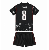 Kanada Ismael Kone #8 Replika Bortatröja Barn VM 2026 Kortärmad (+ byxor)