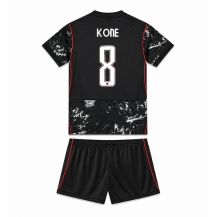 Kanada Ismael Kone #8 Replika Bortatröja Barn VM 2026 Kortärmad (+ byxor)