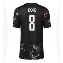 Kanada Ismael Kone #8 Replika Bortatröja Dam VM 2026 Kortärmad