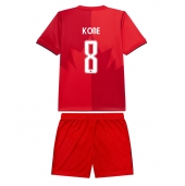 Kanada Ismael Kone #8 Replika Hemmatröja Barn VM 2026 Kortärmad (+ byxor)