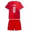 Kanada Ismael Kone #8 Replika Hemmatröja Barn VM 2026 Kortärmad (+ byxor)