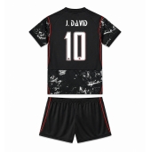 Kanada Jonathan David #10 Replika Bortatröja Barn VM 2026 Kortärmad (+ byxor)
