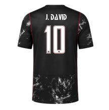 Kanada Jonathan David #10 Replika Bortatröja VM 2026 Kortärmad