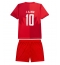 Kanada Jonathan David #10 Replika Hemmatröja Barn VM 2026 Kortärmad (+ byxor)