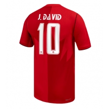 Kanada Jonathan David #10 Replika Hemmatröja VM 2026 Kortärmad