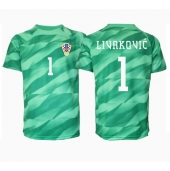 Kroatien Dominik Livakovic #1 Målvakt Replika Bortatröja EM 2024 Kortärmad