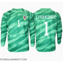 Kroatien Dominik Livakovic #1 Målvakt Replika Bortatröja EM 2024 Långärmad