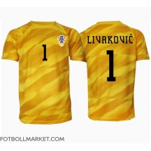 Kroatien Dominik Livakovic #1 Målvakt Replika Hemmatröja EM 2024 Kortärmad