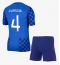 Kroatien Josko Gvardiol #4 Replika Bortatröja Barn VM 2026 Kortärmad (+ byxor)