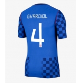 Kroatien Josko Gvardiol #4 Replika Bortatröja VM 2026 Kortärmad