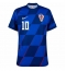 Kroatien Luka Modric #10 Replika Bortatröja EM 2024 Kortärmad