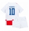 Kroatien Luka Modric #10 Replika Hemmatröja Barn EM 2024 Kortärmad (+ byxor)