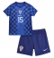 Kroatien Mario Pasalic #15 Replika Bortatröja Barn VM 2026 Kortärmad (+ byxor)