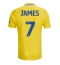 Leeds United Daniel James #7 Replika Bortatröja 2024-25 Kortärmad
