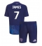 Leeds United Daniel James #7 Replika Tredjetröja Barn 2024-25 Kortärmad (+ byxor)