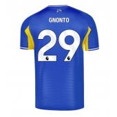 Leeds United Wilfried Gnonto #29 Replika Bortatröja 2025-26 Kortärmad