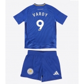 Leicester City Jamie Vardy #9 Replika Hemmatröja Barn 2024-25 Kortärmad (+ byxor)